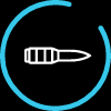Icon Phaser mit Einzelschuss